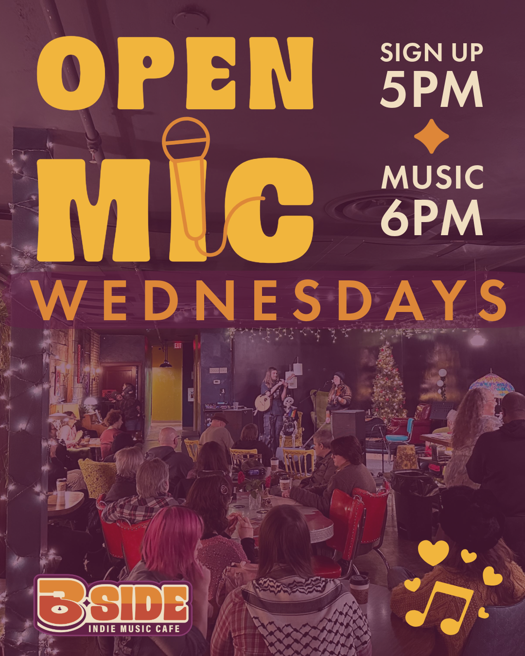 open mic wed